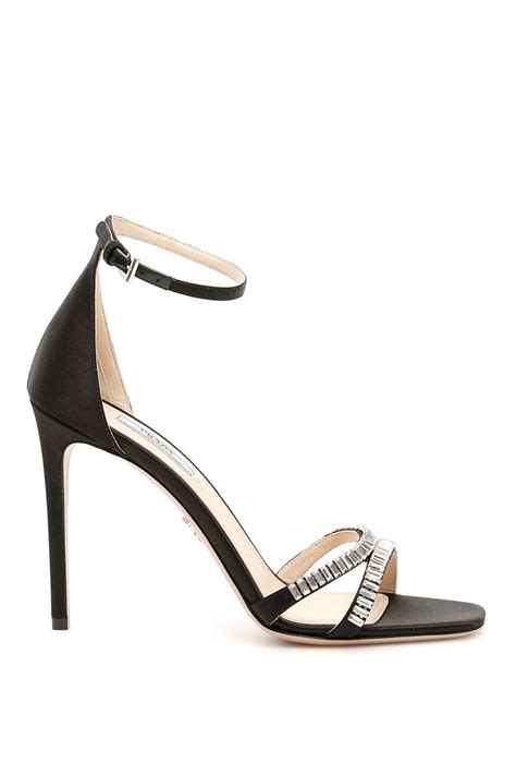 prada feather heels|prada flip flops for women.